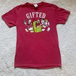 Looney Tunes Disney Funny Christmas t shirt size S